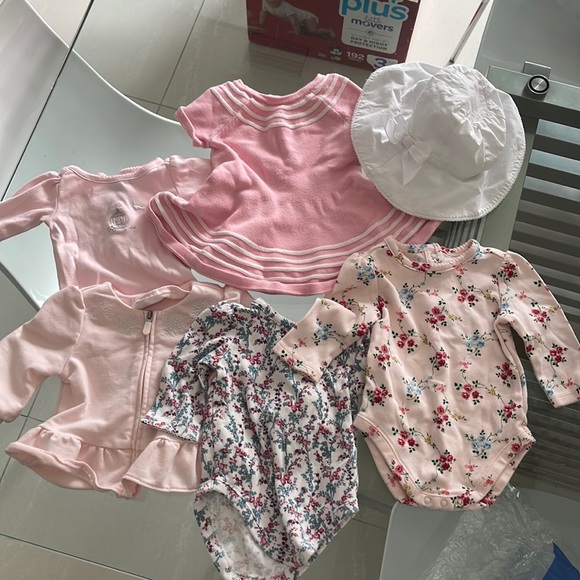 Janie and jack baby girl bundle
